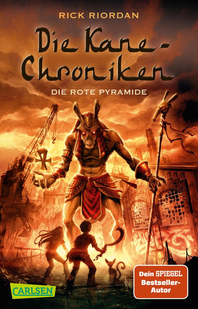Buchcover von 'Die Kane-Chroniken 1: Die rote Pyramide' - Taschenbuch von Rick Riordan