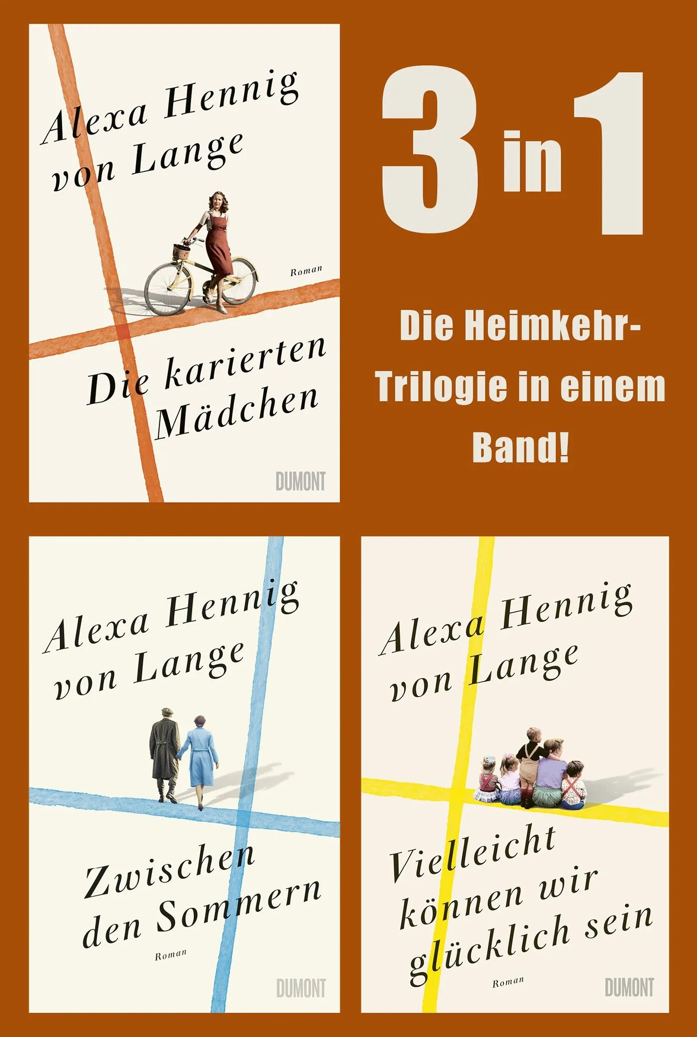 Cover: Die karierten Mädchen, Zwischen den Sommern &Vielleicht können wir glücklich sein (E-Book) von Alexa Hennig von Lange