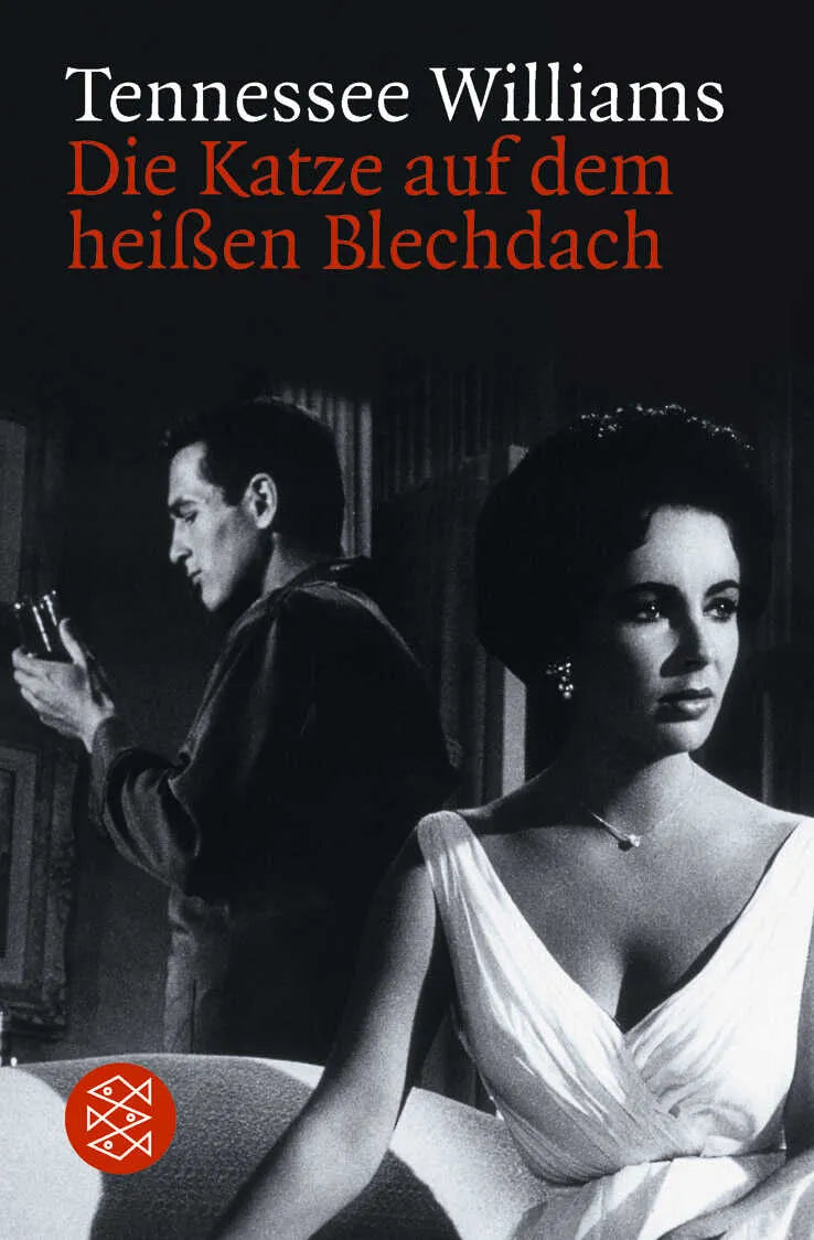 Buchcover von 'Die Katze auf dem heißen Blechdach' - Taschenbuch von Tennessee Williams