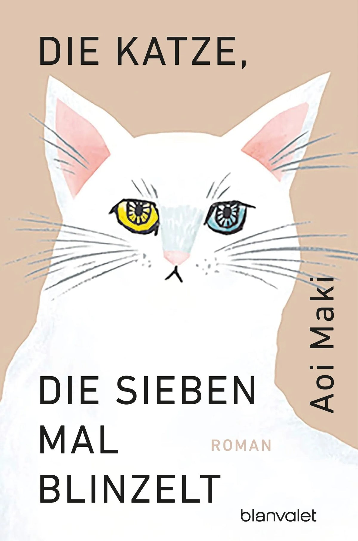 Cover: Die Katze, die siebenmal blinzelt (Hardcover) von Aoi Maki