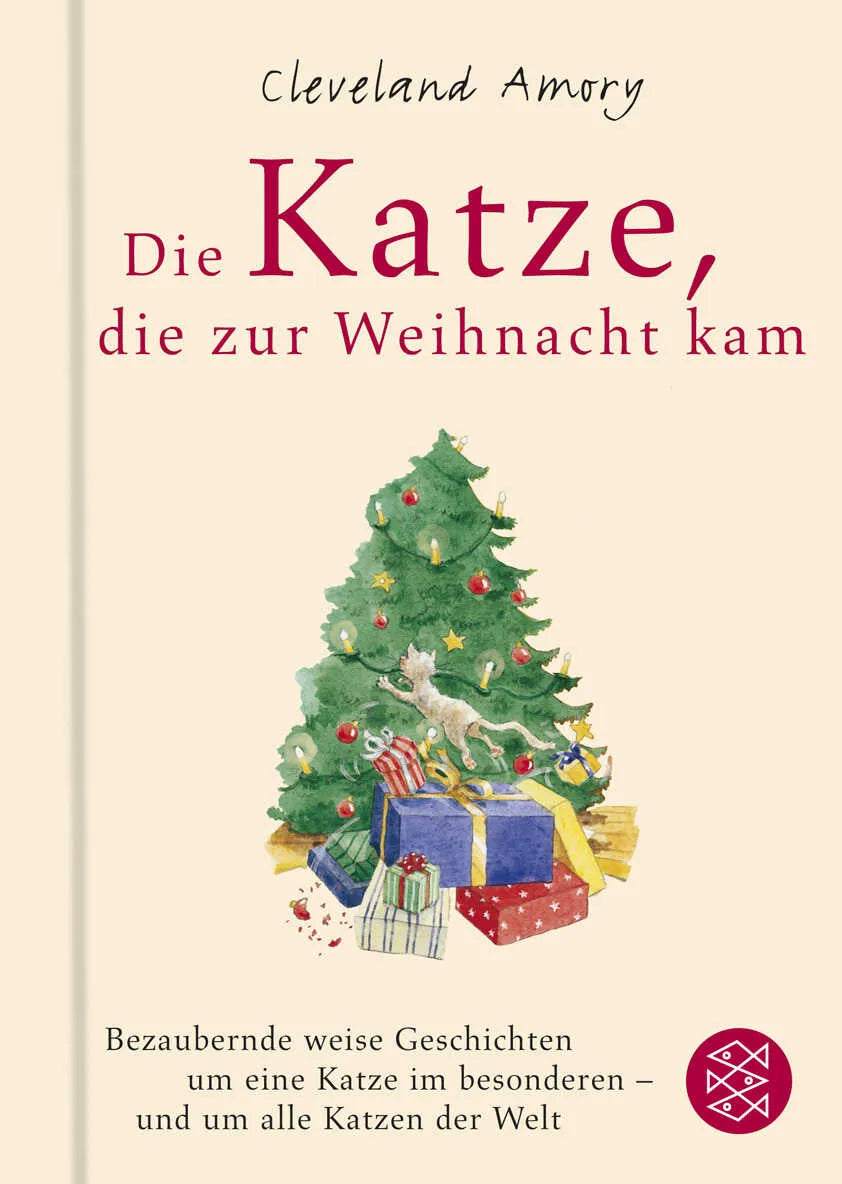 Buchcover von 'Die Katze, die zur Weihnacht kam' - Taschenbuch von Cleveland Amory