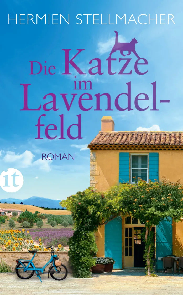 Buchcover von 'Die Katze im Lavendelfeld' - Taschenbuch von Hermien Stellmacher