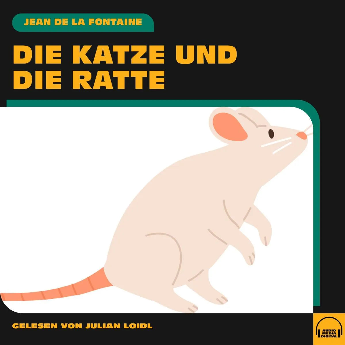 Cover: Die Katze und die Ratte (Hörbuch Download) von Jean de la Fontaine