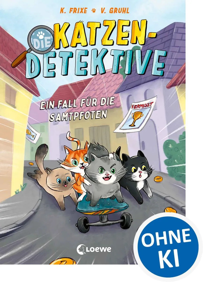 Cover: Die Katzen-Detektive (E-Book) von Katja Frixe