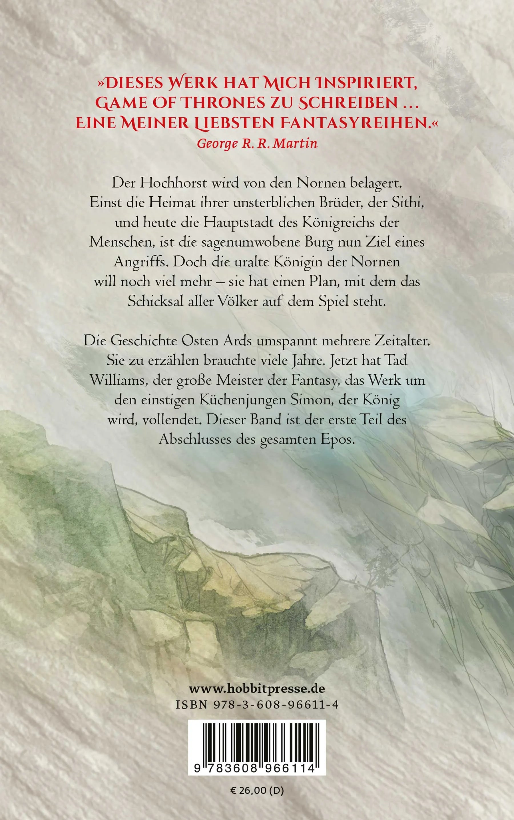 Buchrückseite von 'Die Kinder des Seefahrers 1' mit Klappentext - Gebundene Ausgabe