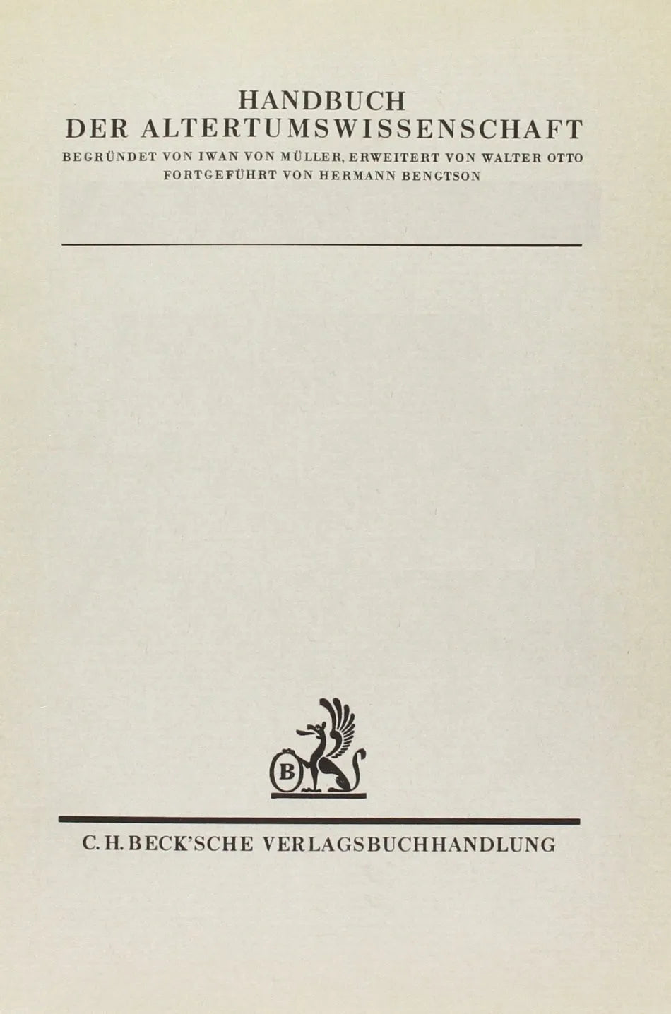 Buchcover von 'Die klassische Periode der griechischen Literatur Bd. 1: Die griechische Literatur vor der attischen Hegemonie' - Gebundene Ausgabe von Wilhelm Schmid