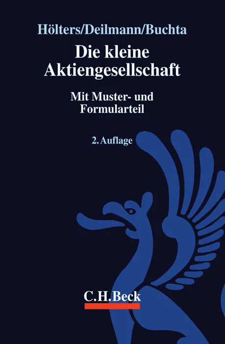 Buchcover von 'Die kleine Aktiengesellschaft' - Gebundene Ausgabe von Wolfgang Hölters