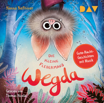 Buchcover von 'Die kleine Fledermaus Wegda' - Hörbuch (CD) von Nanna Neßhöver