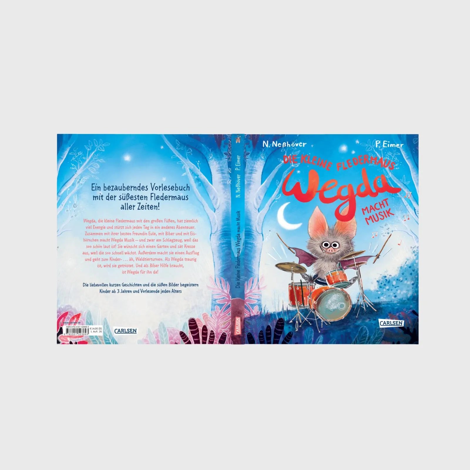 Produktansicht: Die kleine Fledermaus Wegda: Wegda macht Musik (Gebundene Ausgabe)
