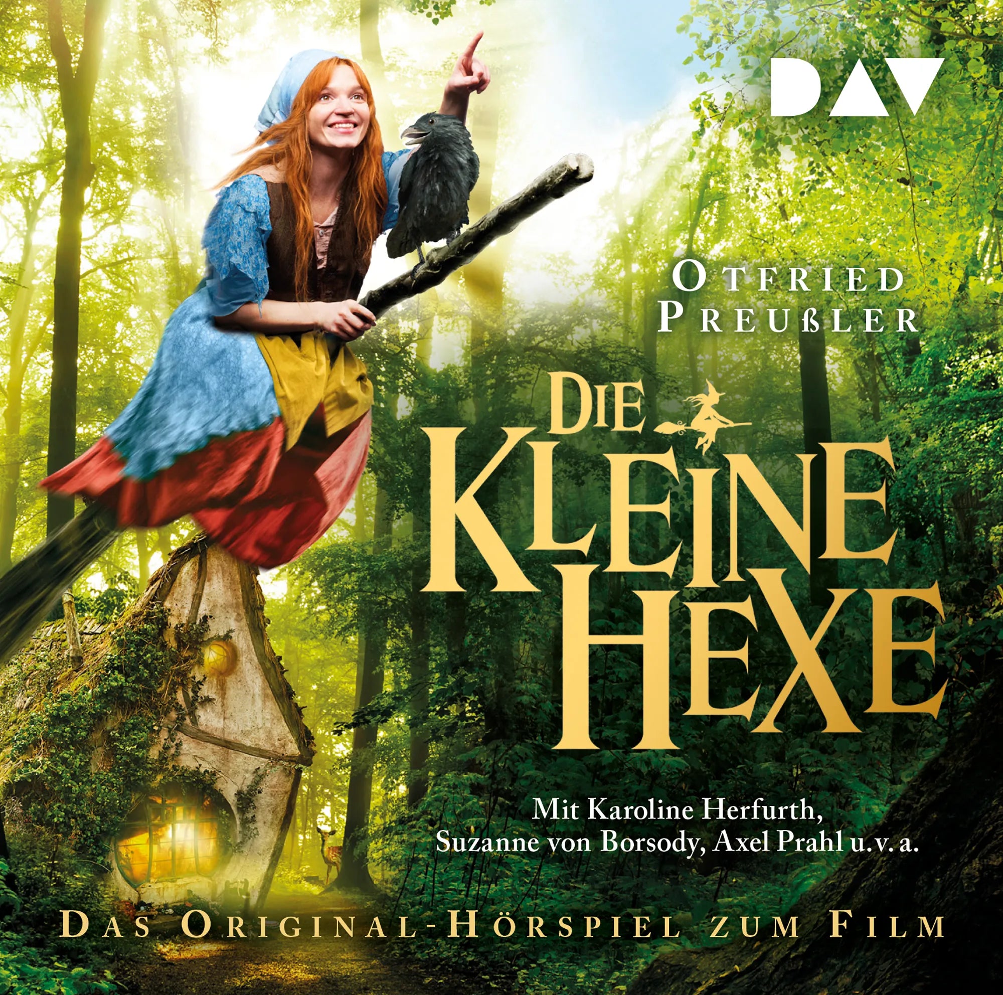 Buchcover von 'Die kleine Hexe – Das Original-Hörspiel zum Film' - Hörbuch (CD) von Otfried Preußler