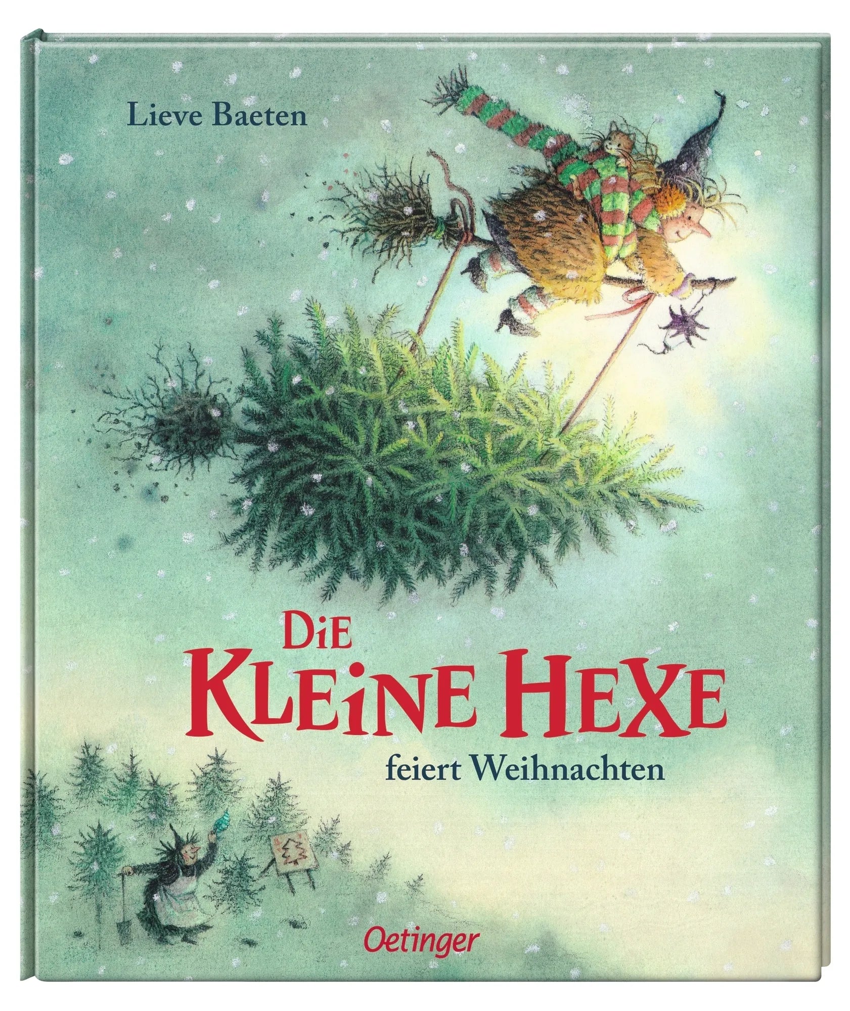Produktansicht: Die kleine Hexe feiert Weihnachten (Gebundene Ausgabe)