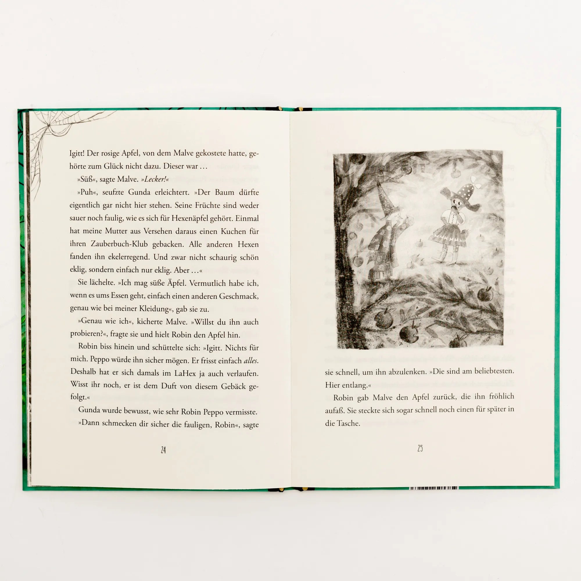Detailansicht: Die kleine Hexe Gunda Burgunder. Die Riesen-Überraschung (Hardcover)