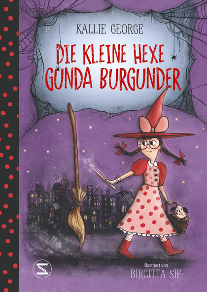 Buchcover von 'Die kleine Hexe Gunda Burgunder' - Gebundene Ausgabe von Kallie George