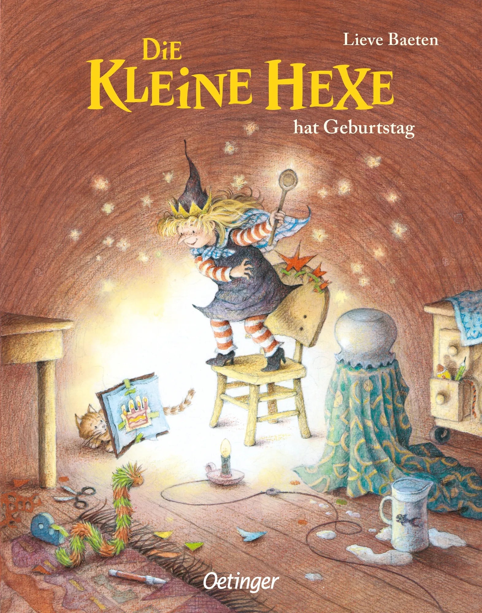 Cover: Die kleine Hexe hat Geburtstag (Hardcover) von Lieve Baeten