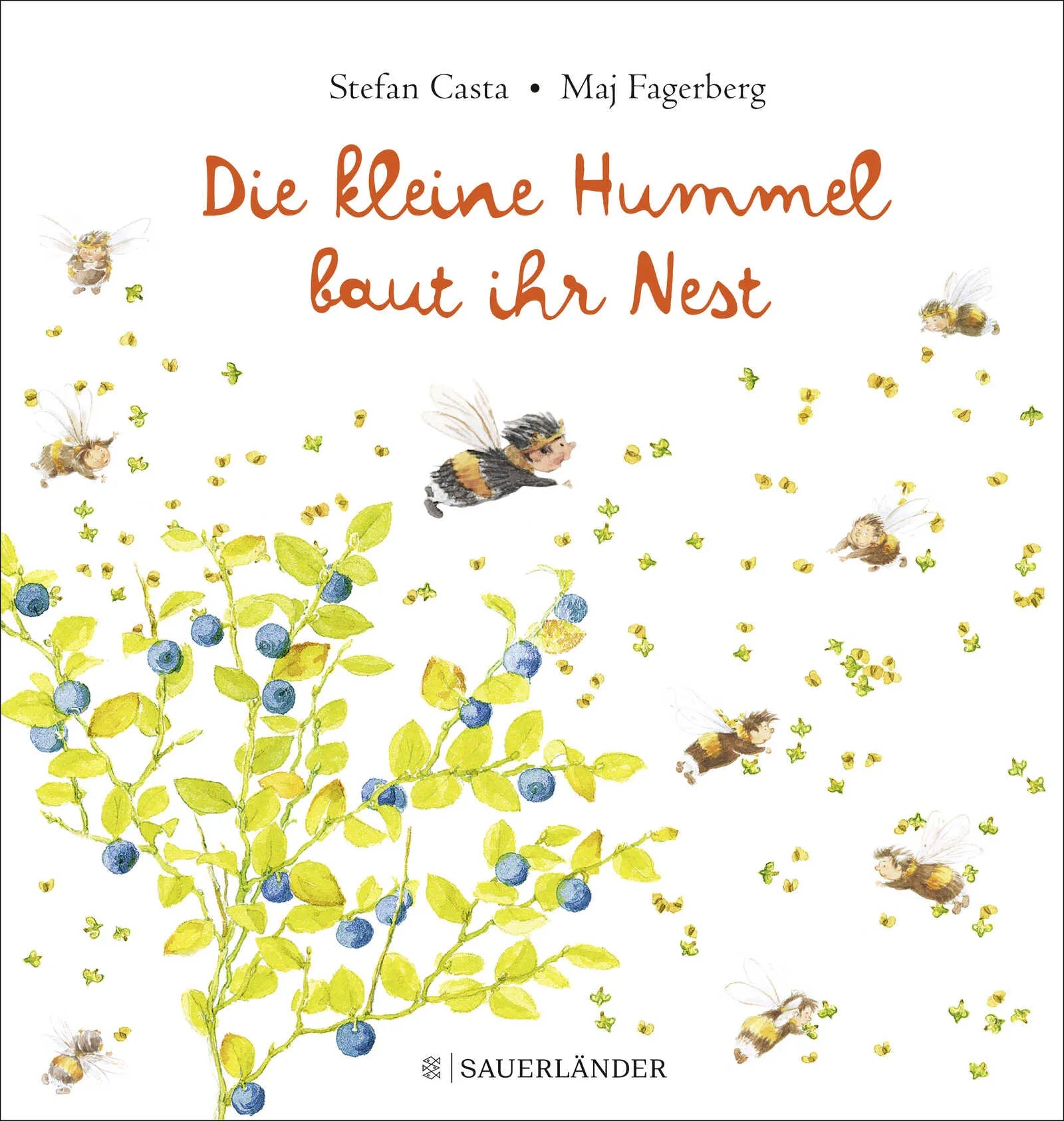 Buchcover von 'Die kleine Hummel baut ihr Nest' - Gebundene Ausgabe von Stefan Casta
