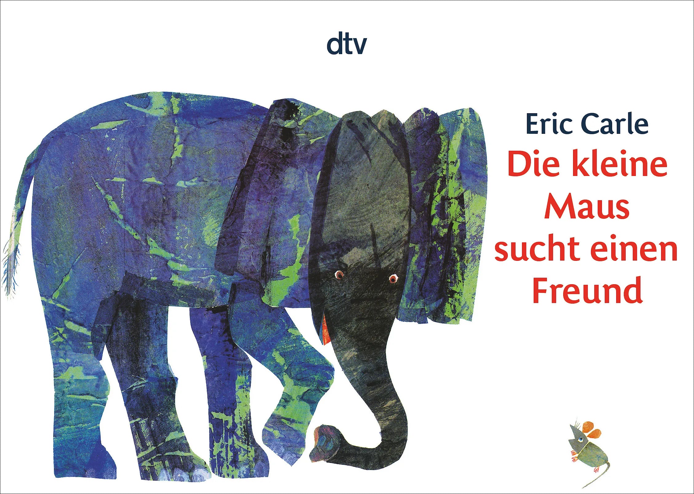 Buchcover von 'Die kleine Maus sucht einen Freund' - Taschenbuch von Eric Carle