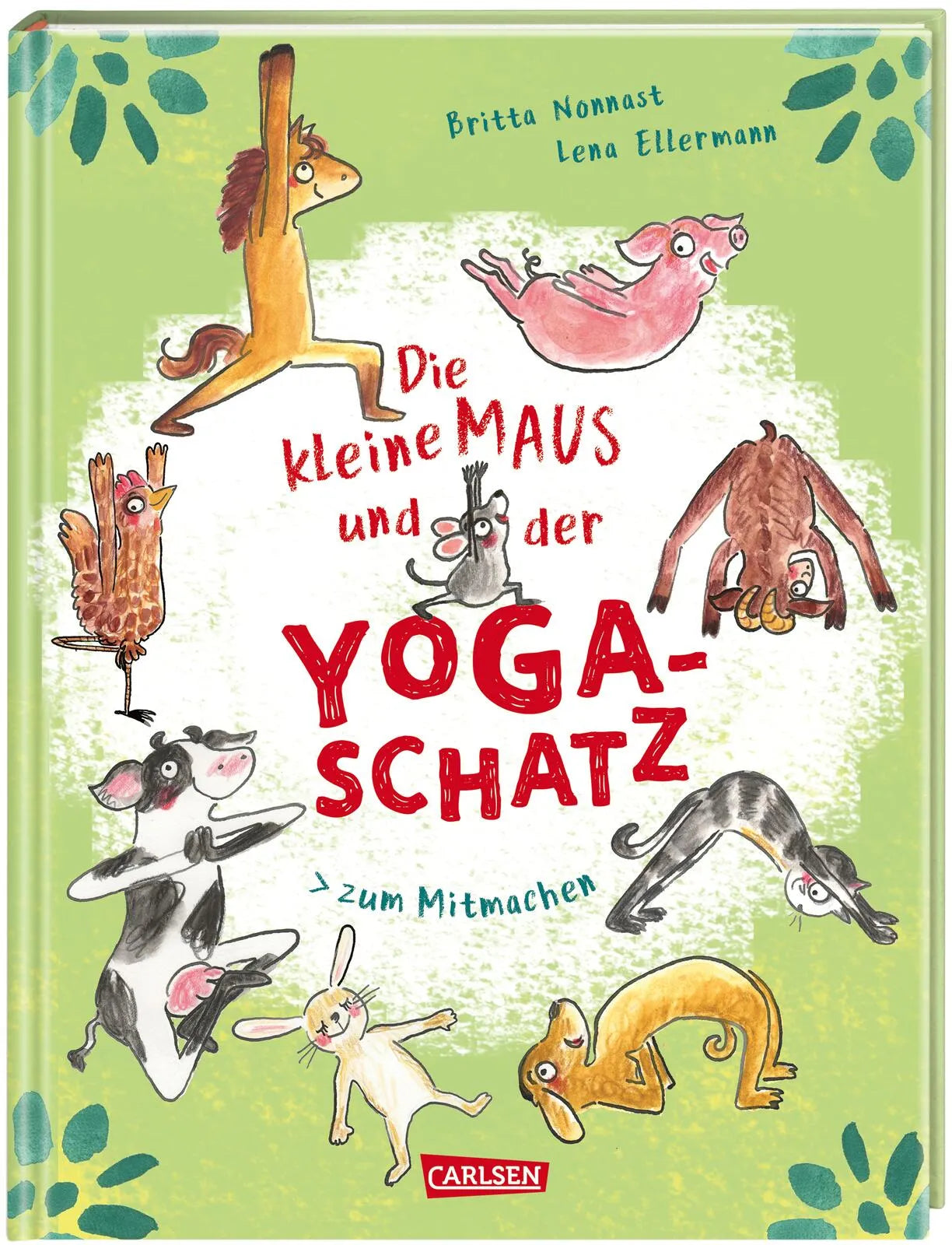 Buchcover von 'Die kleine Maus und der Yoga-Schatz' - Gebundene Ausgabe von Britta Nonnast