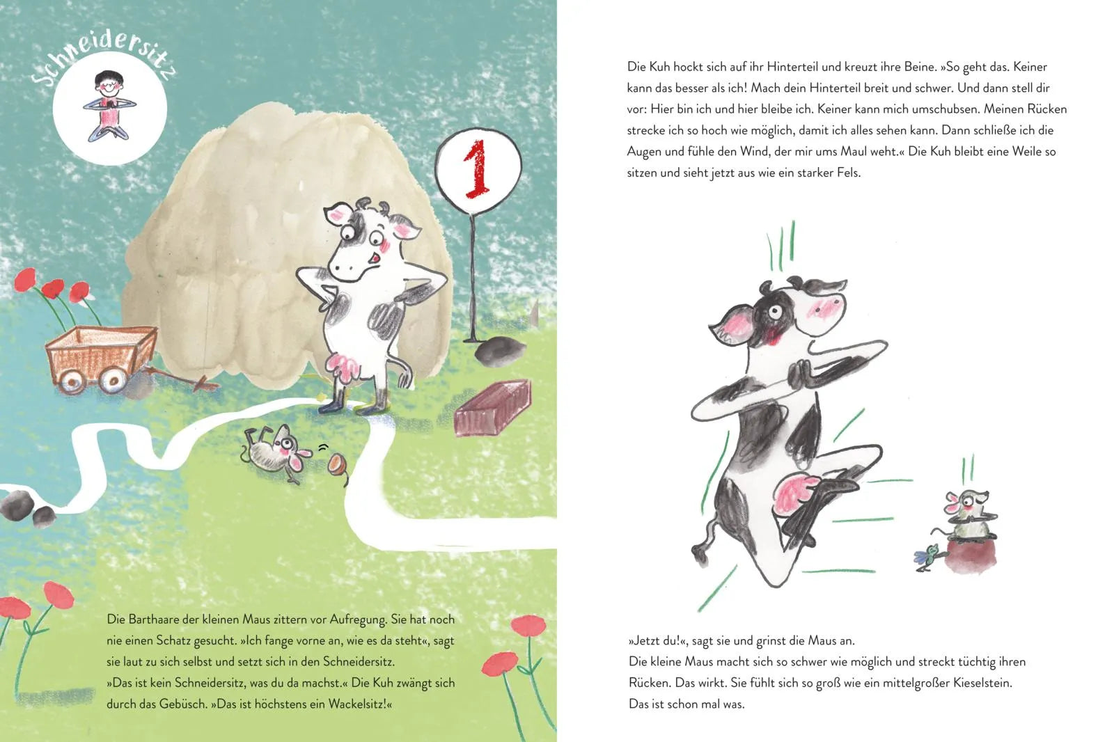 Produktansicht: Die kleine Maus und der Yoga-Schatz (Gebundene Ausgabe)