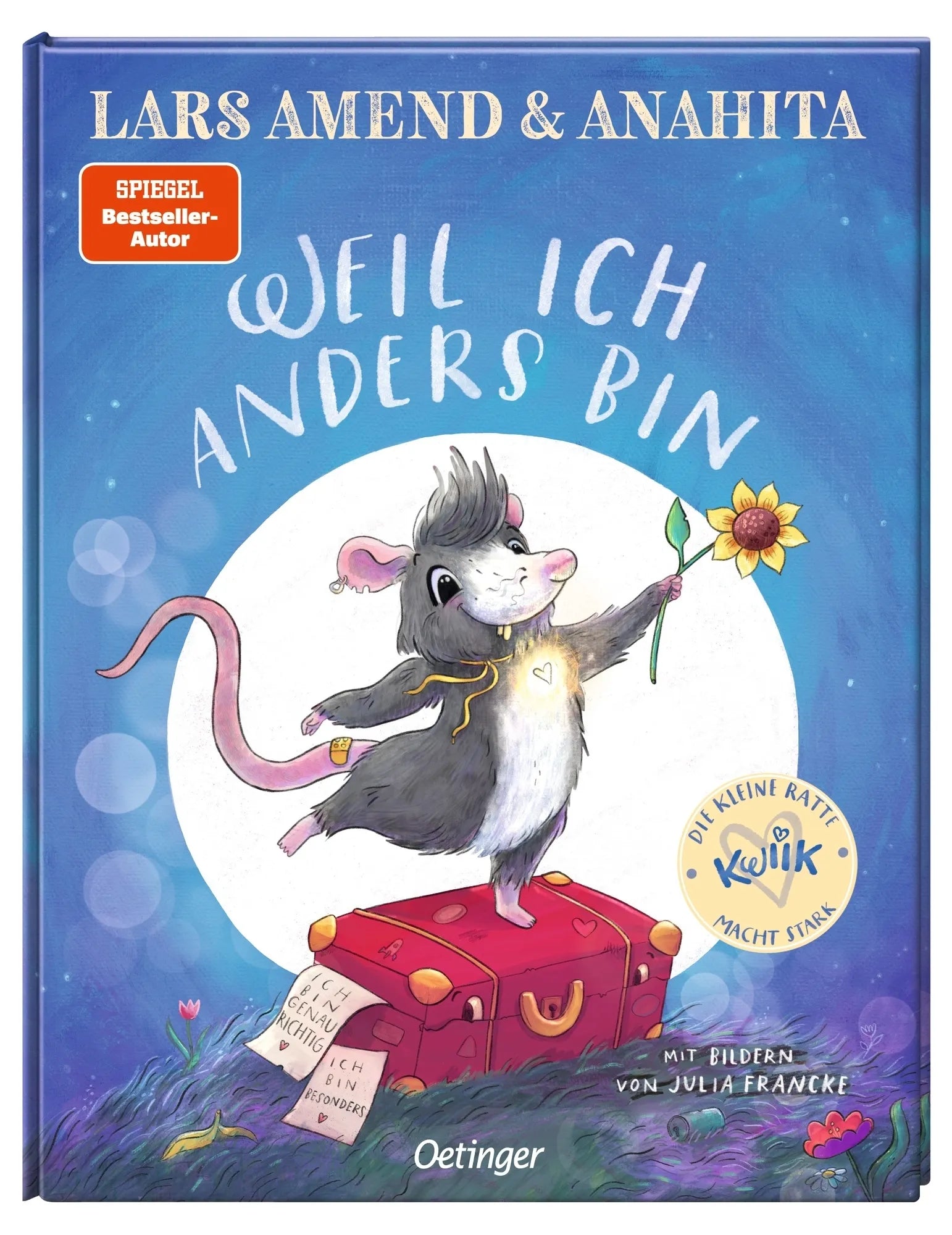 Produktansicht: Die kleine Ratte Kwiik macht stark. Weil ich anders bin (Gebundene Ausgabe)