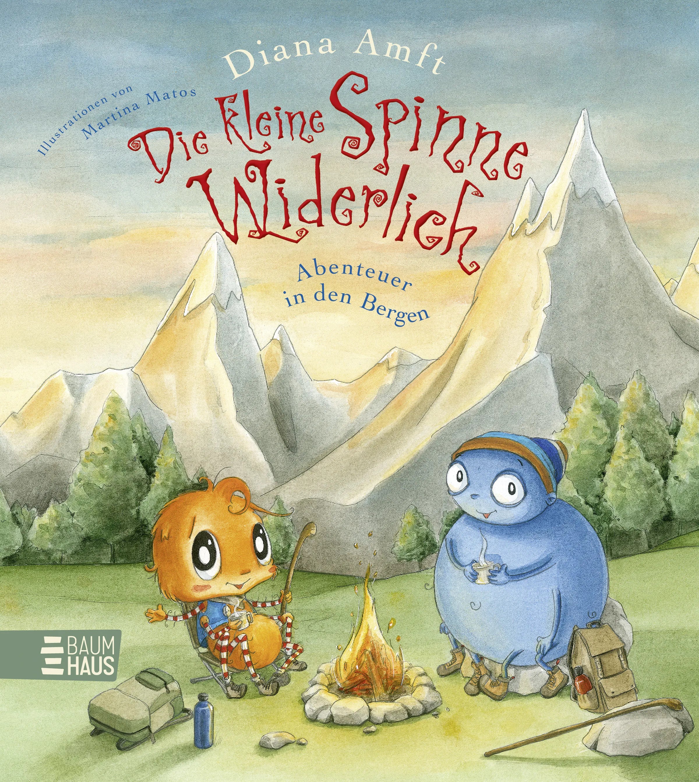 Cover: Die kleine Spinne Widerlich - Abenteuer in den Bergen (E-Book) von Diana Amft