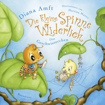 Buchcover von 'Die kleine Spinne Widerlich - Das Geschwisterchen' - Gebundene Ausgabe von Diana Amft