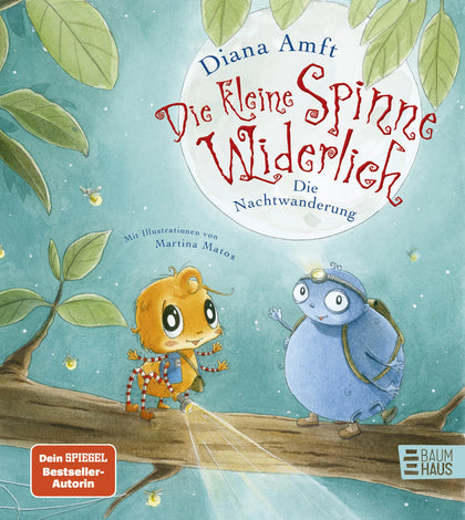 Cover: Die kleine Spinne Widerlich - Die Nachtwanderung (Hardcover) von Diana Amft