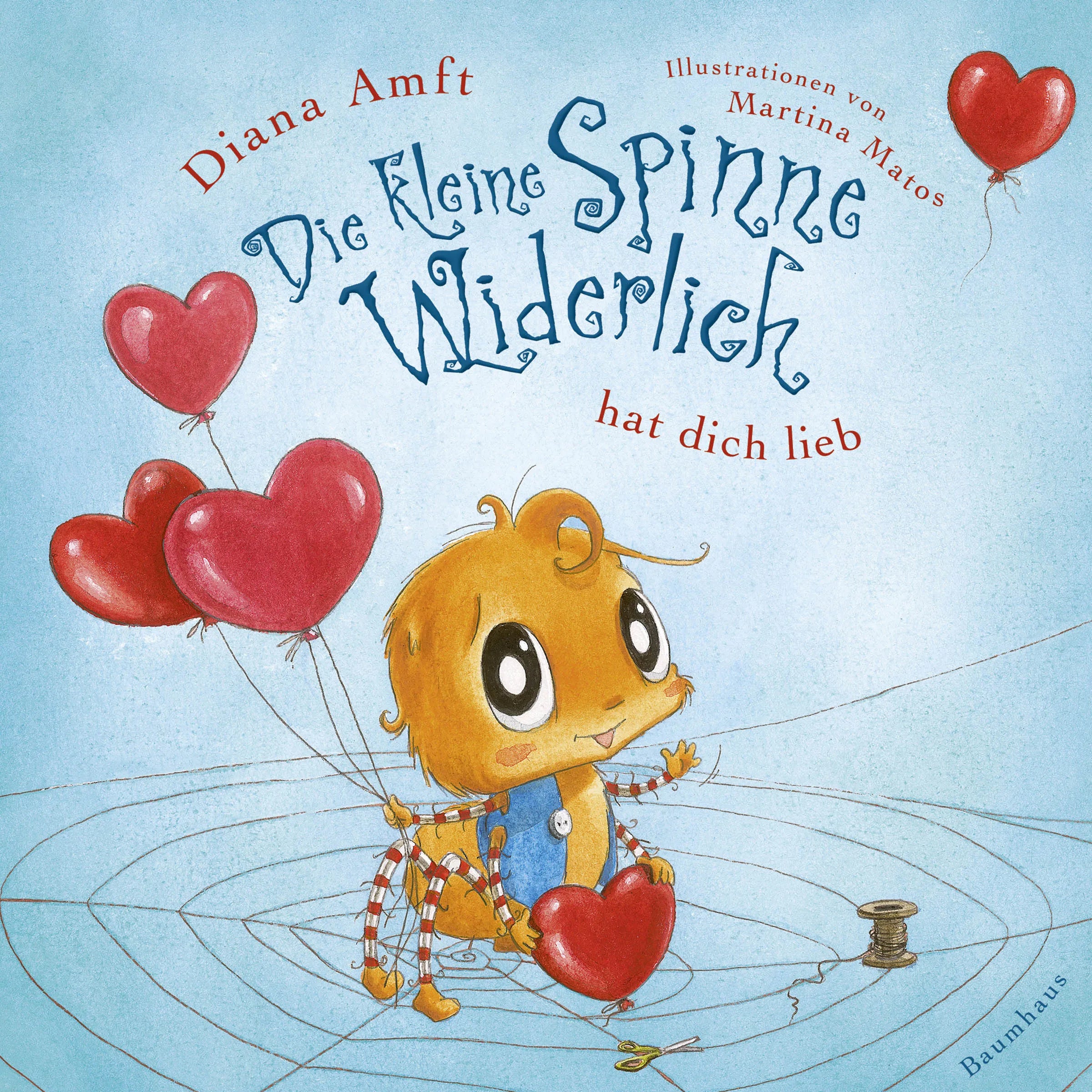 Buchcover von 'Die kleine Spinne Widerlich hat dich lieb' - Gebundene Ausgabe von Diana Amft
