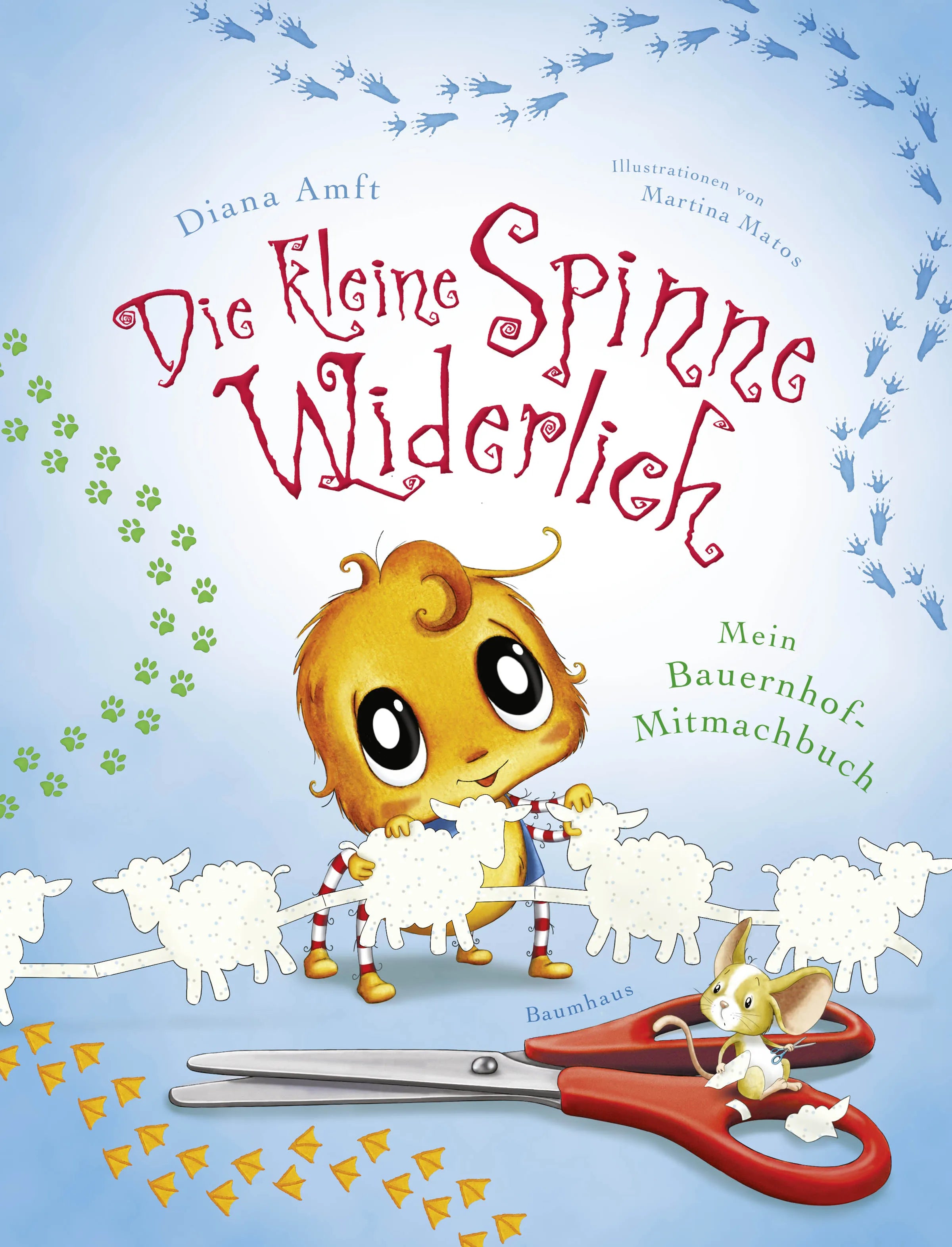 Buchcover von 'Die kleine Spinne Widerlich: Mein Bauernhof-Mitmachbuch' - Taschenbuch von Diana Amft