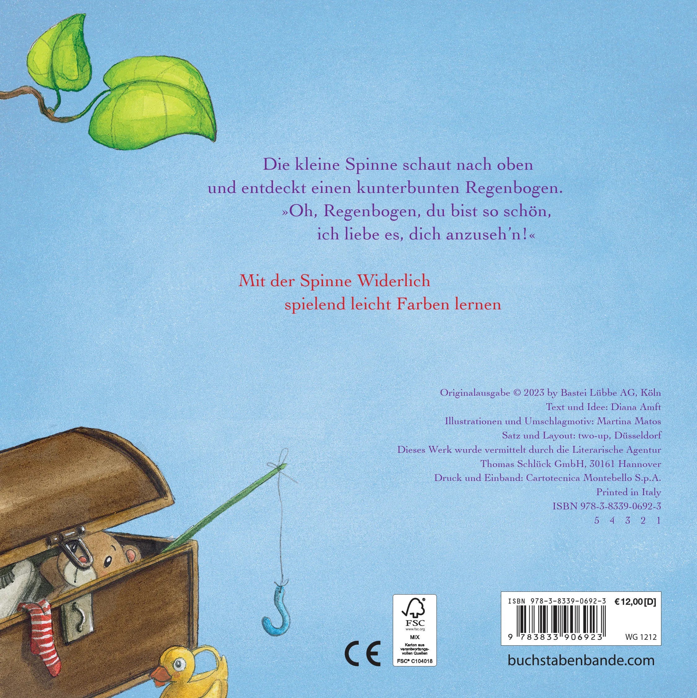 Diana Amft - Die kleine Spinne Widerlich und die Regenbogenfarben