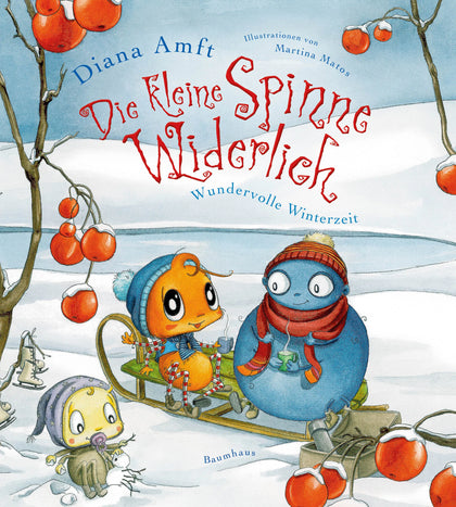 Buchcover von 'Die kleine Spinne Widerlich - Wundervolle Winterzeit' - Gebundene Ausgabe von Diana Amft