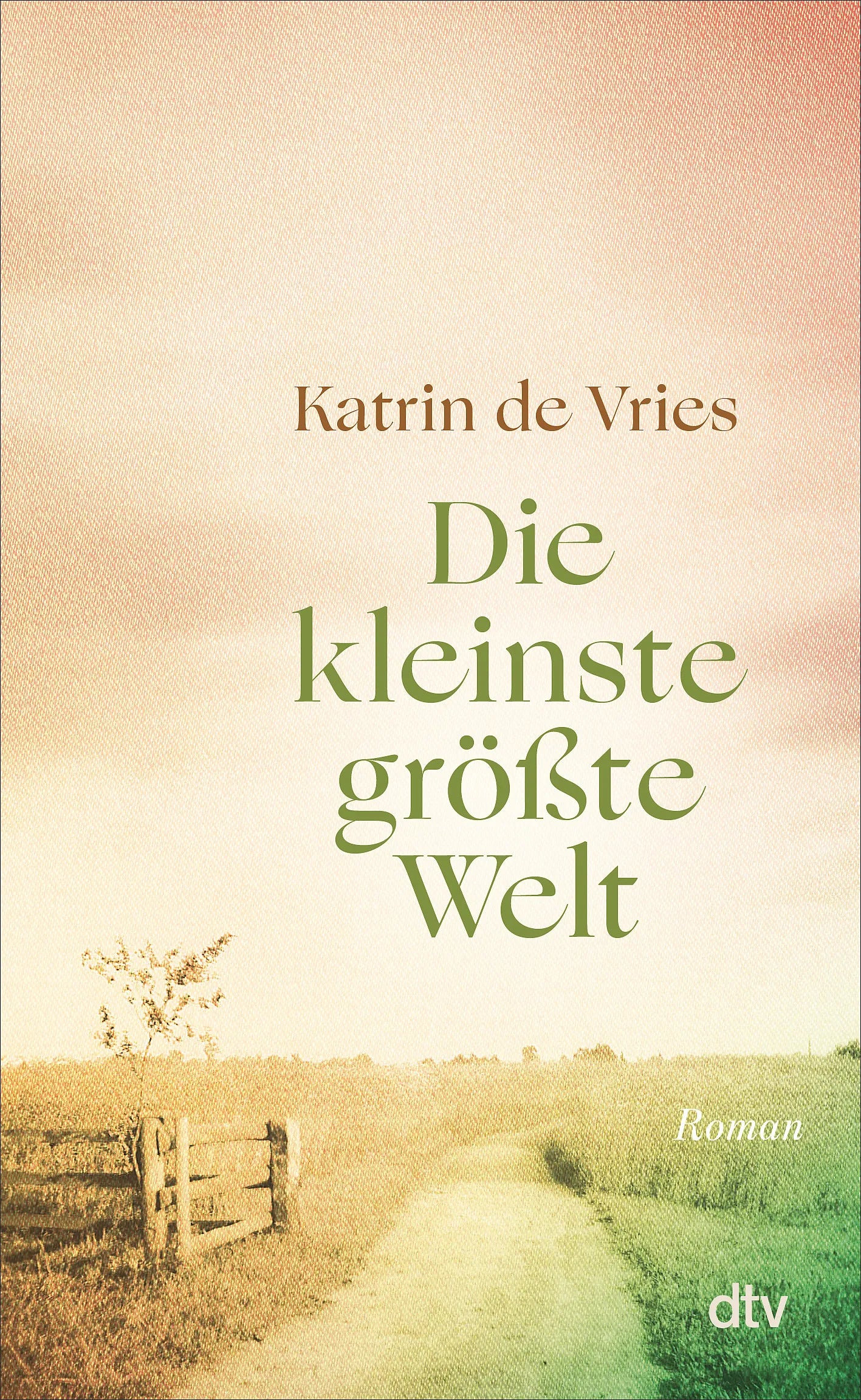Buchcover von 'Die kleinste größte Welt' - Gebundene Ausgabe von Katrin de Vries