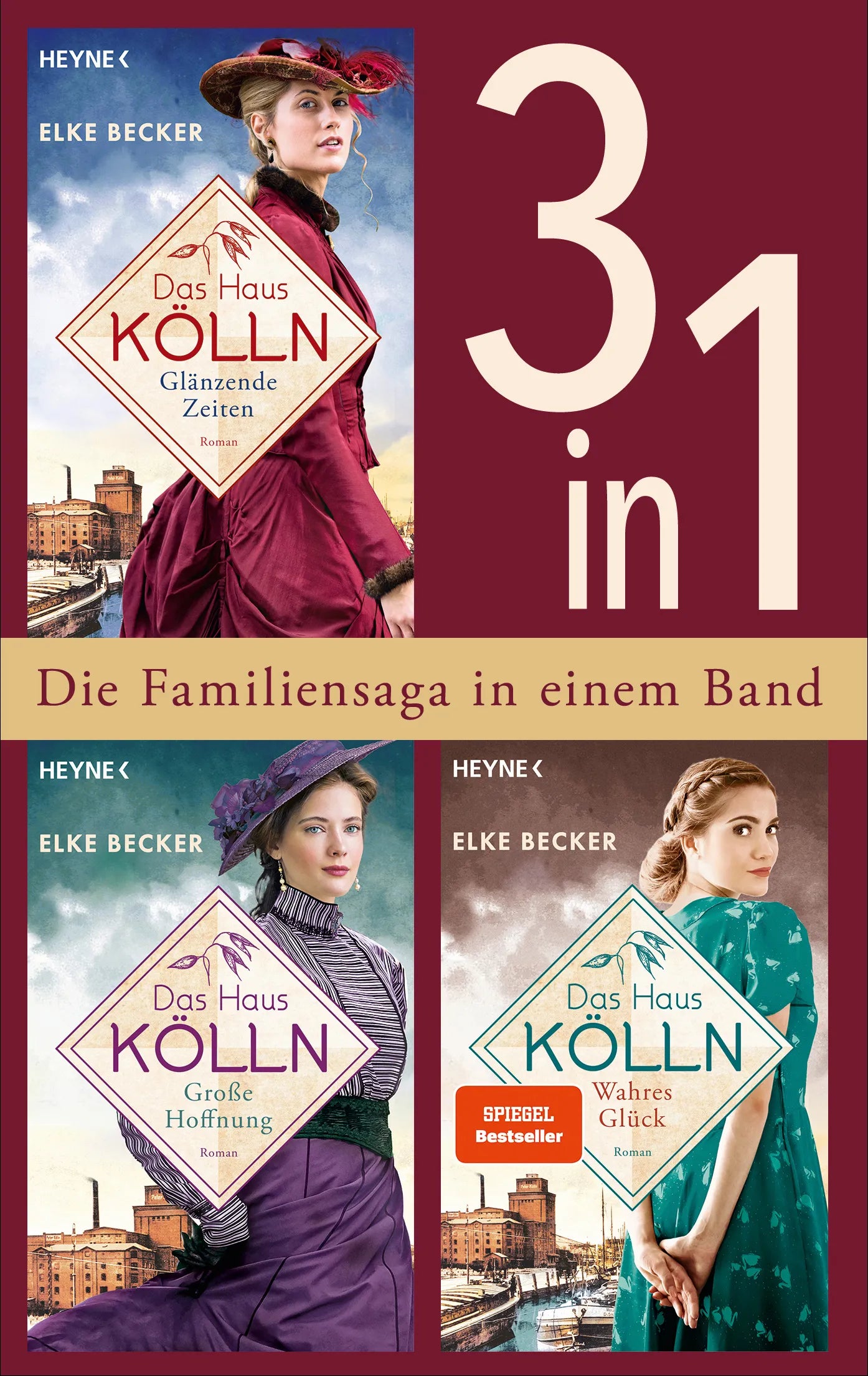 Cover: Die Kölln-Saga (E-Book) von Elke Becker