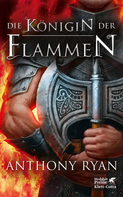 Buchcover von 'Die Königin der Flammen' - Gebundene Ausgabe von Anthony Ryan