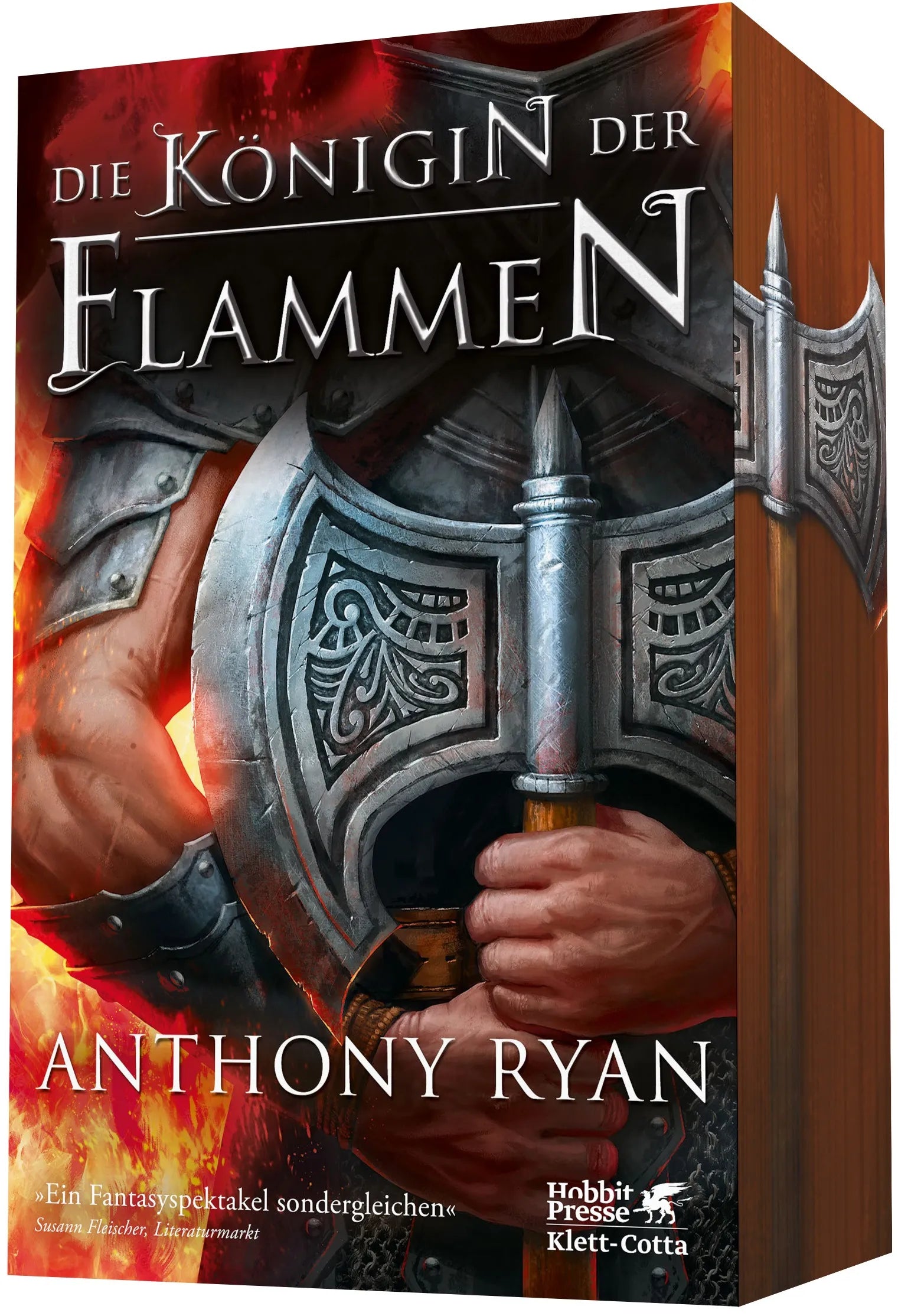 Cover: Die Königin der Flammen (Taschenbuch) von Anthony Ryan