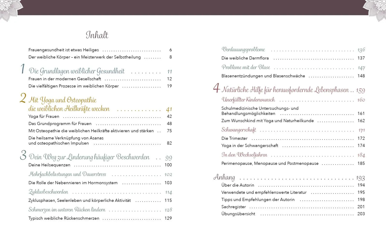 Innenansicht von 'Die Kraft des weiblichen Körpers' - Taschenbuch