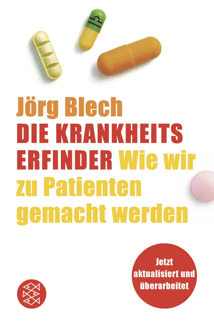 Buchcover von 'Die Krankheitserfinder' - Taschenbuch von Jörg Blech