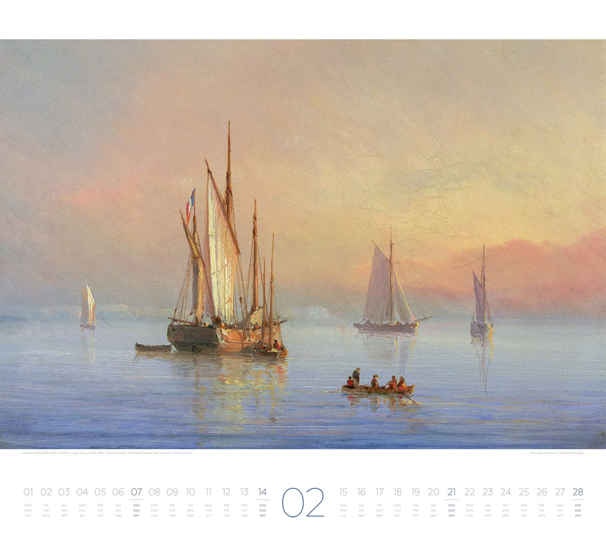 Die Kunst der Stille Kalender 2027 – Ansicht
