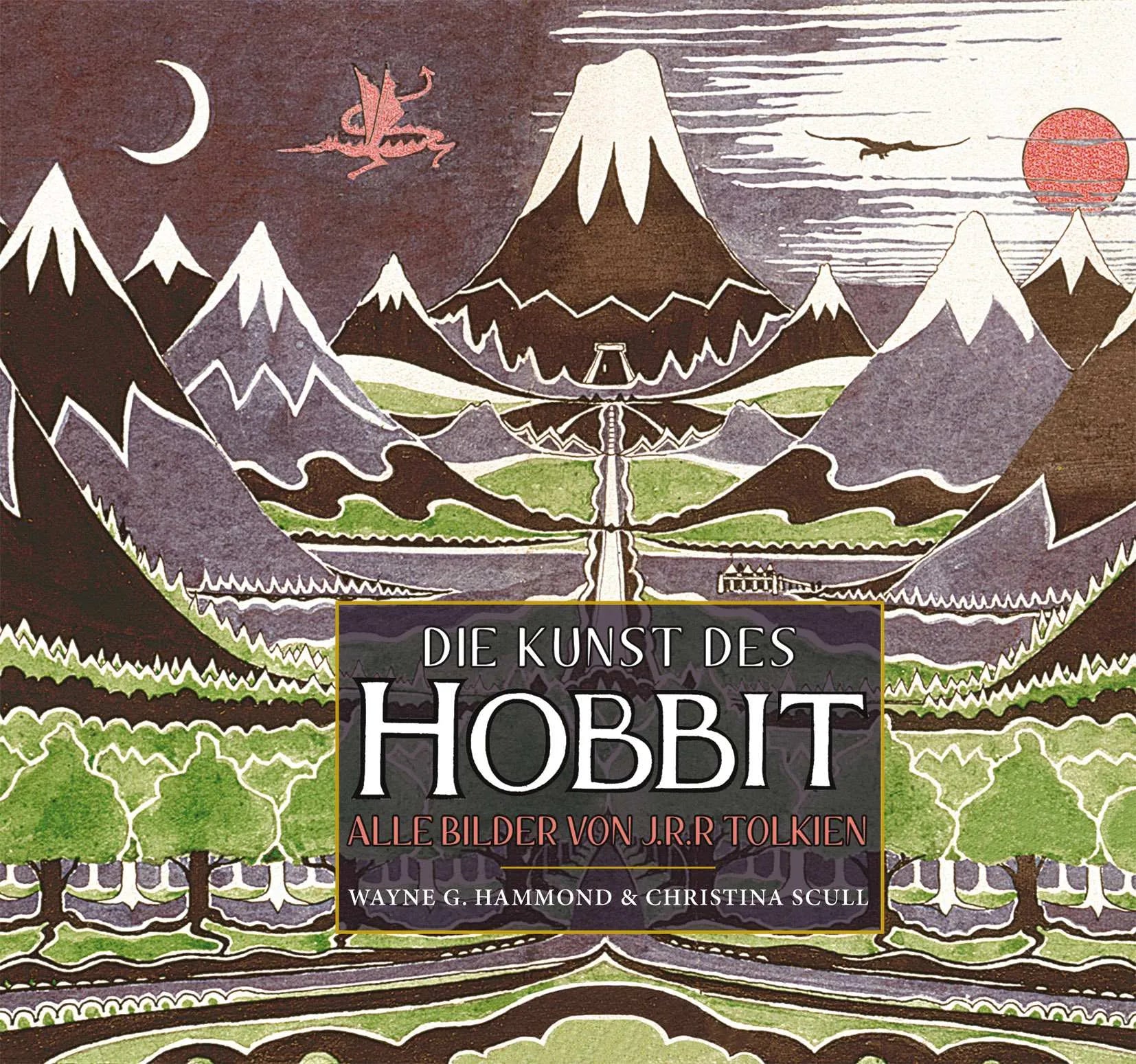 Buchcover von 'Die Kunst des Hobbit' - Gebundene Ausgabe von Christina Scull
