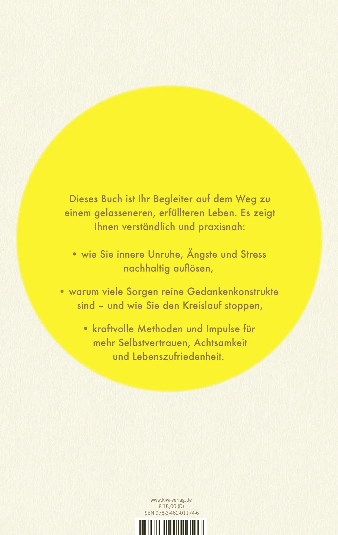 Rückseite: Die Kunst, nicht auf alles zu reagieren (Paperback)