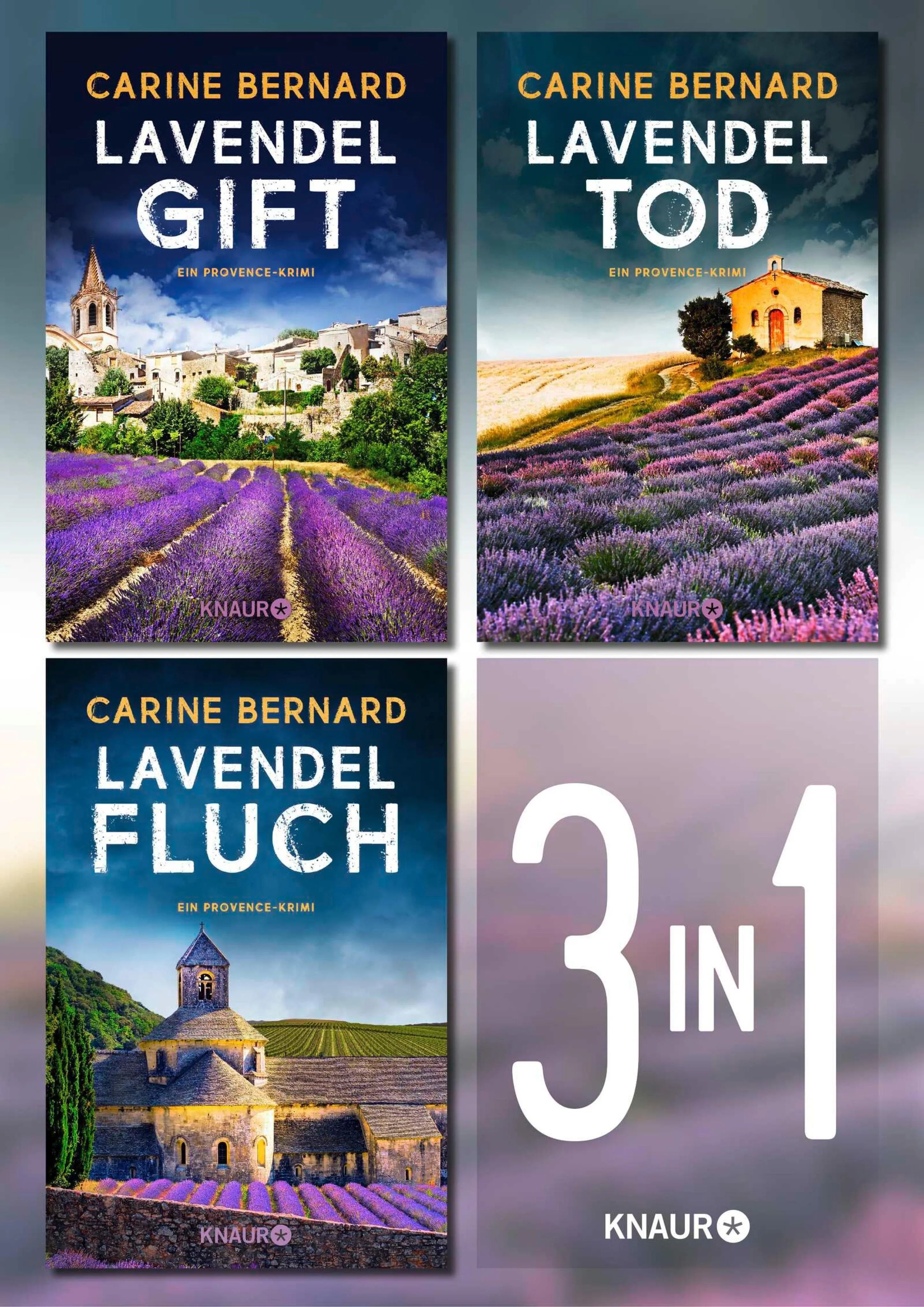 Cover: Die Lavendel-Morde Band 1-3. Das Provence-Krimi-Bundle (E-Book) von Carine Bernard