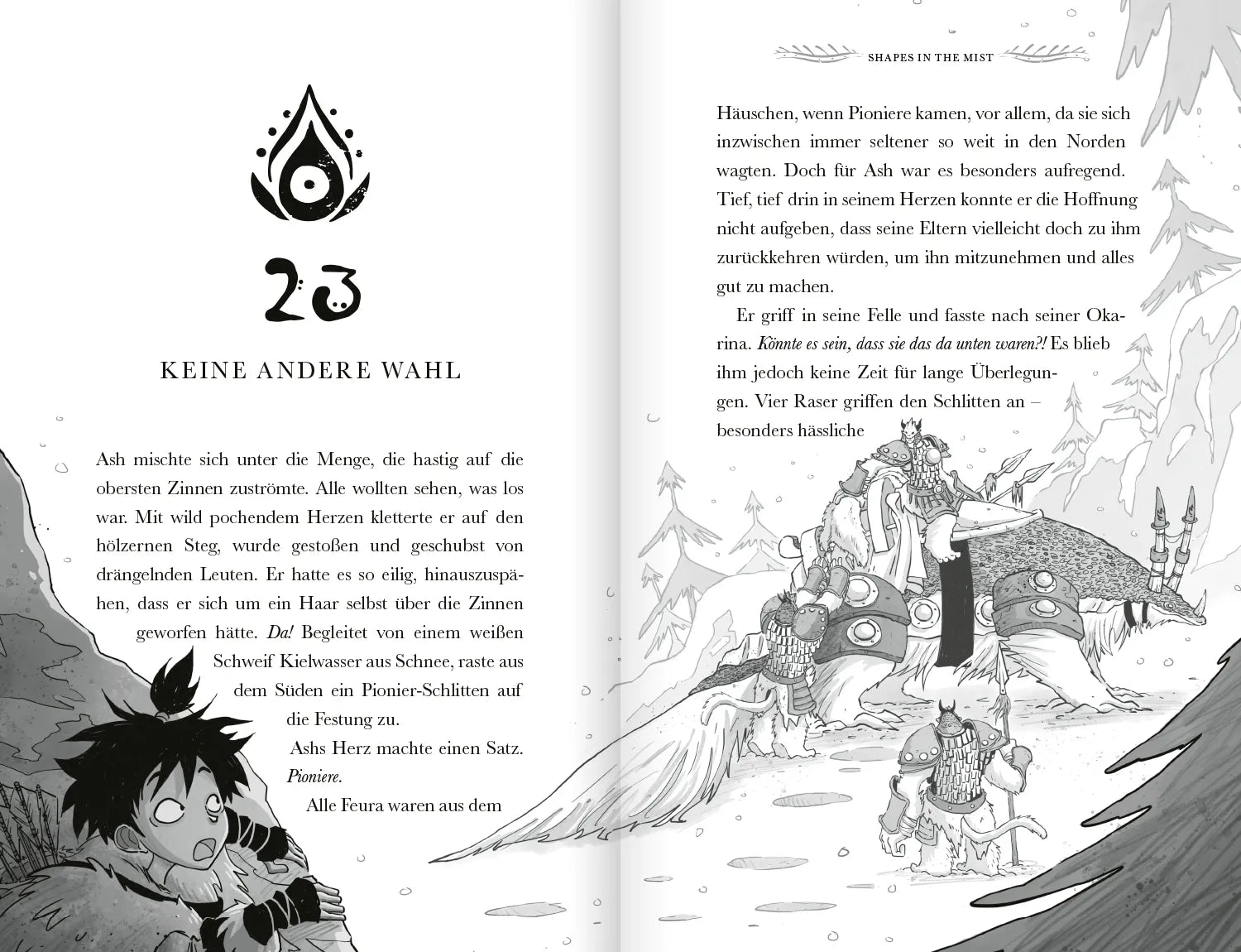 Detailansicht: Die Legende von Frostherz 3. Das Erwachen des Weltenfressers (Hardcover)