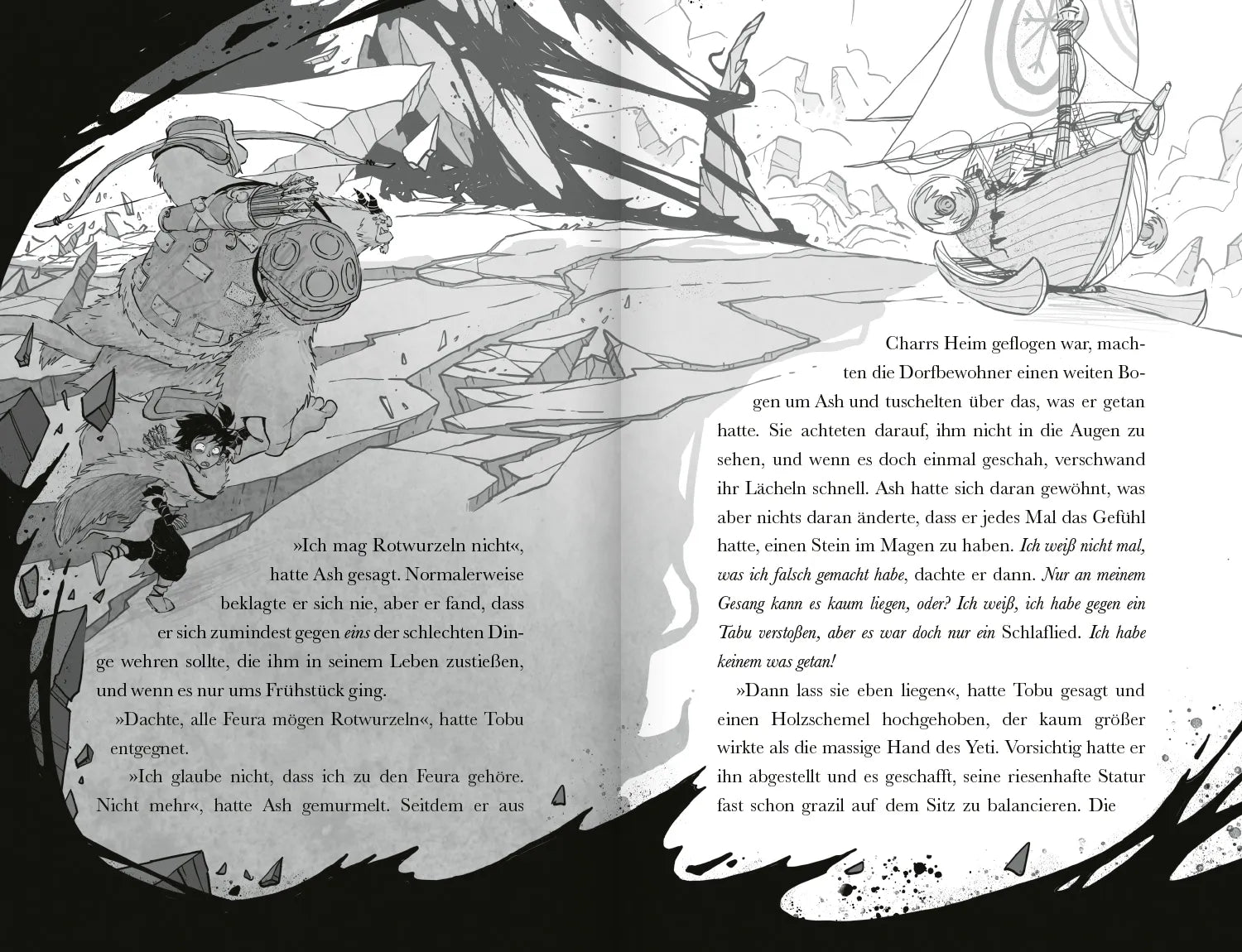 Detailansicht: Die Legende von Frostherz 3. Das Erwachen des Weltenfressers (Hardcover)