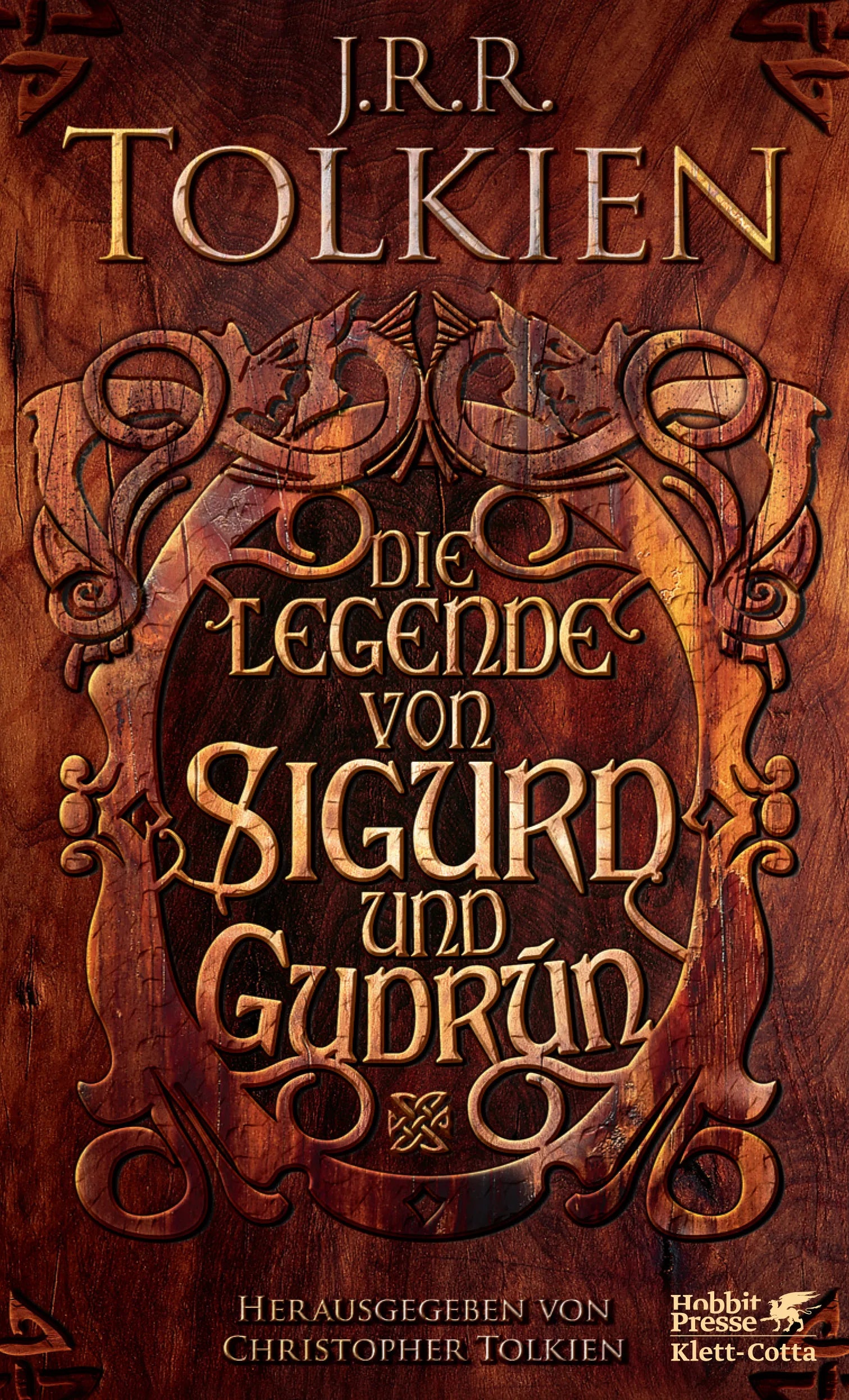 Buchcover von 'Die Legende von Sigurd und Gudrún' - Gebundene Ausgabe von J.R.R. Tolkien