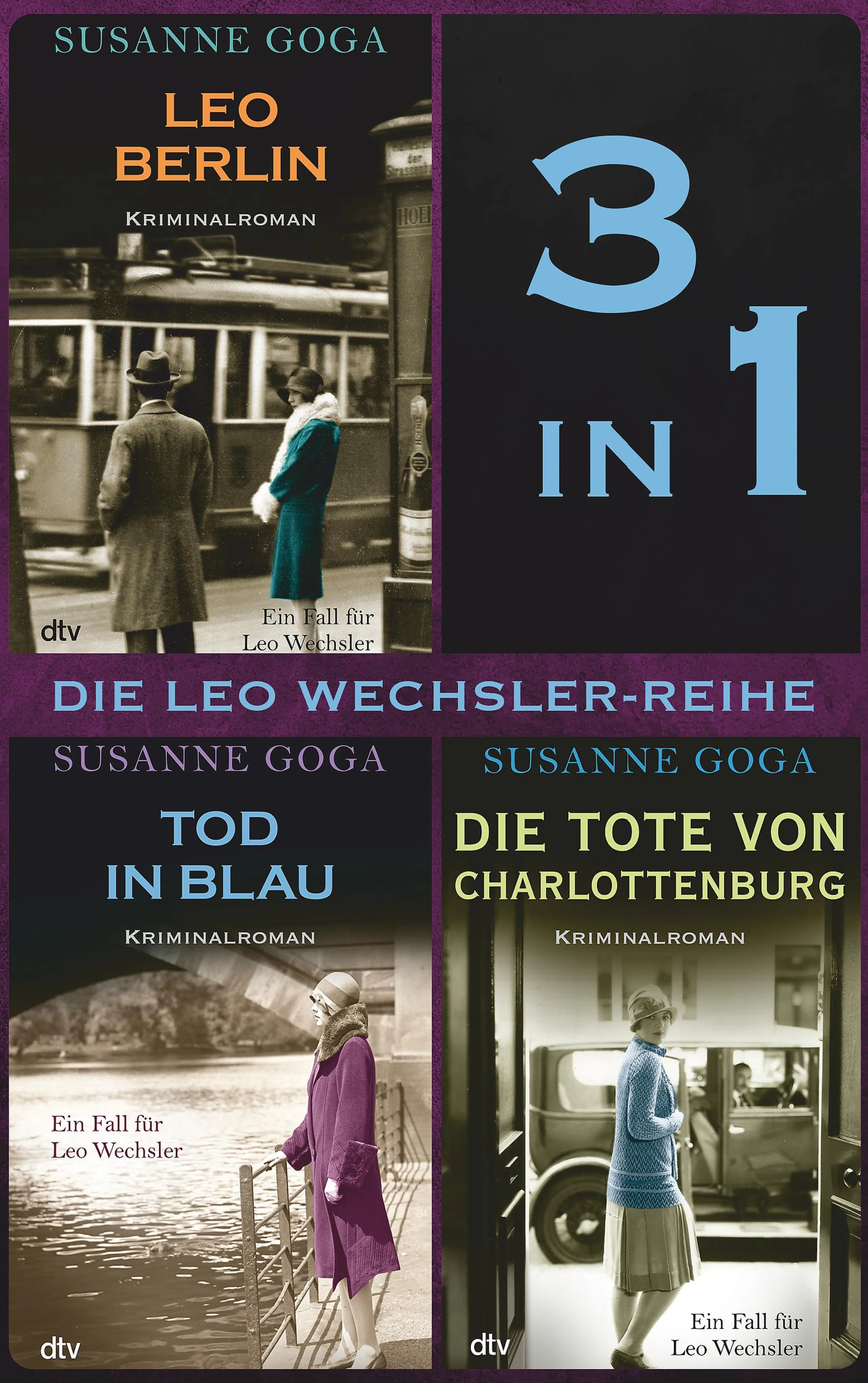 Cover: Die Leo-Wechsler-Reihe (E-Book) von Susanne Goga