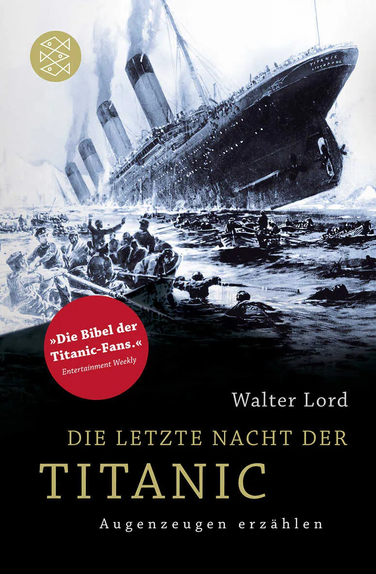 Buchcover von 'Die letzte Nacht der Titanic' - Taschenbuch von Walter Lord