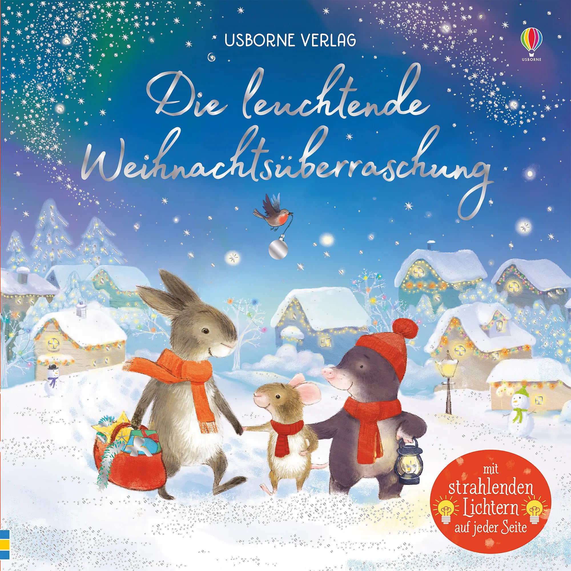 Buchcover von 'Die leuchtende Weihnachtsüberraschung' - Gebundene Ausgabe von Sam Taplin