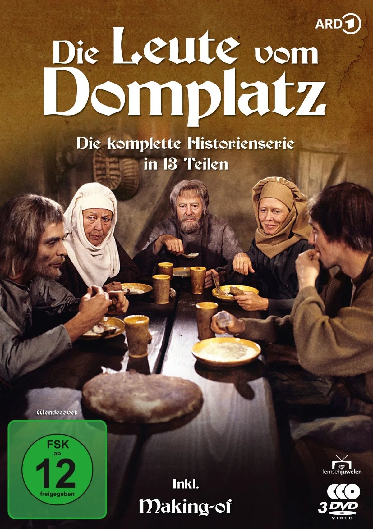 DVD-Cover: Die Leute vom Domplatz - Die komplette 13-teilig. Regie: Harald Schäfer