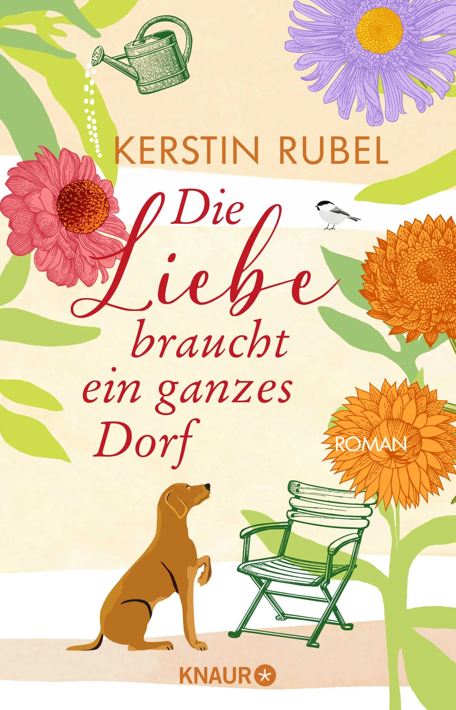 Buchcover von 'Die Liebe braucht ein ganzes Dorf' - Paperback von Kerstin Rubel