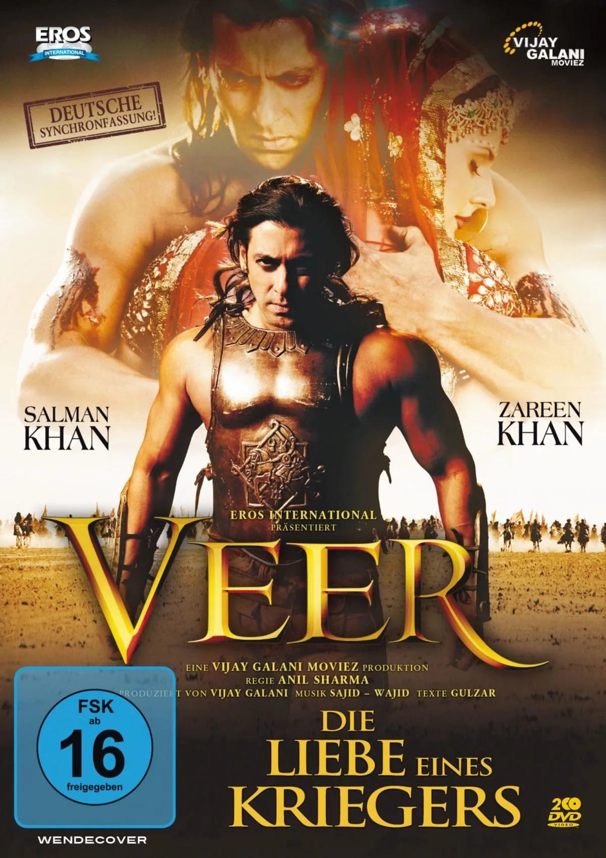 Die Liebe eines Kriegers - Veer  [2 DVDs] - DVD