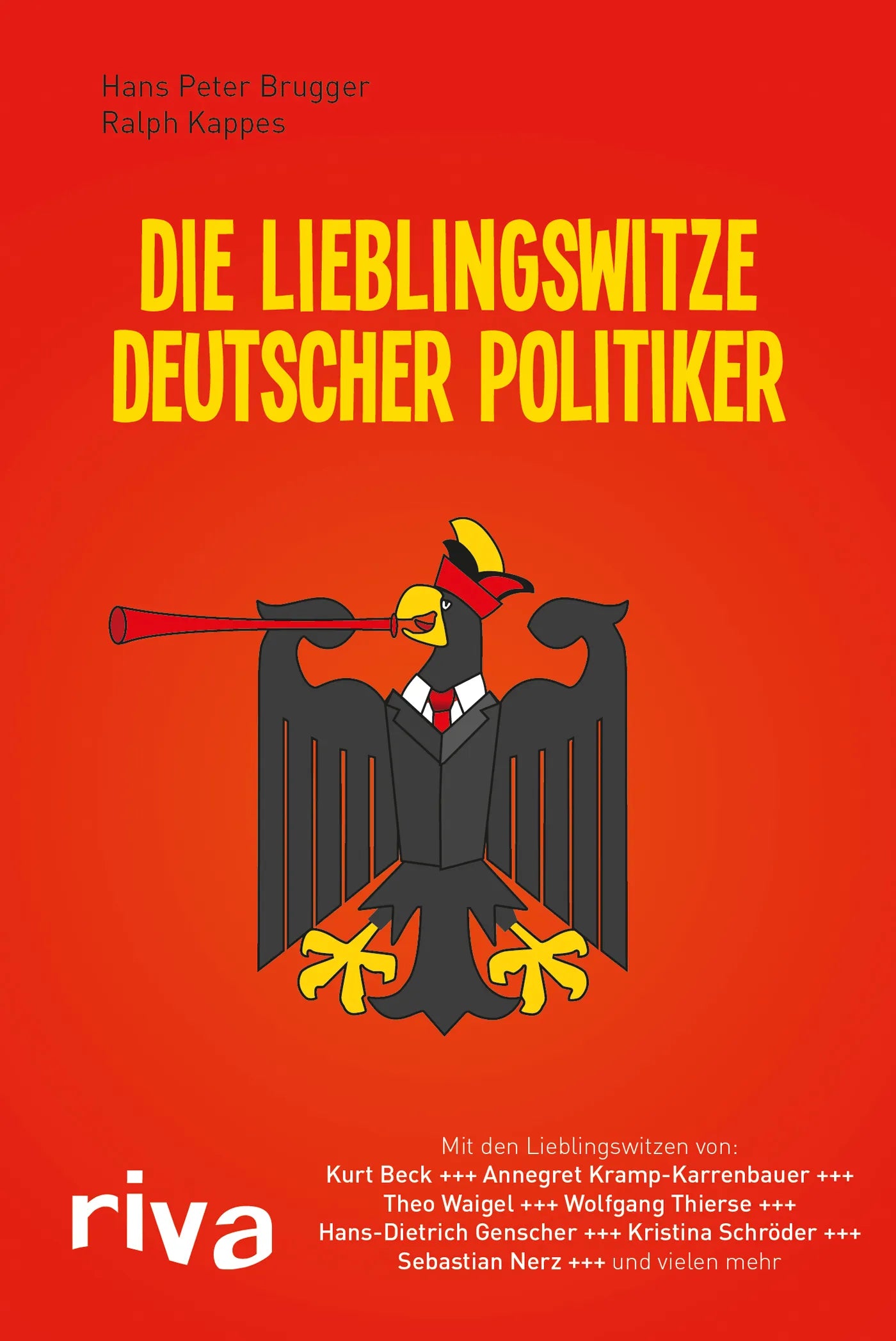 Buchcover von 'Die Lieblingswitze deutscher Politiker' - Taschenbuch von Hans Peter Brugger